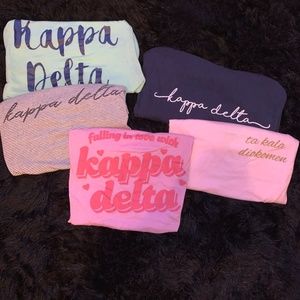 Kappa Delta Shirt assorted bundle